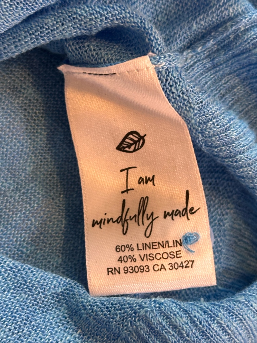 NWT sz PL Nic + Zoe 4 way linen blend convertible cardigan in blue jewel teal - Picture 10 of 12